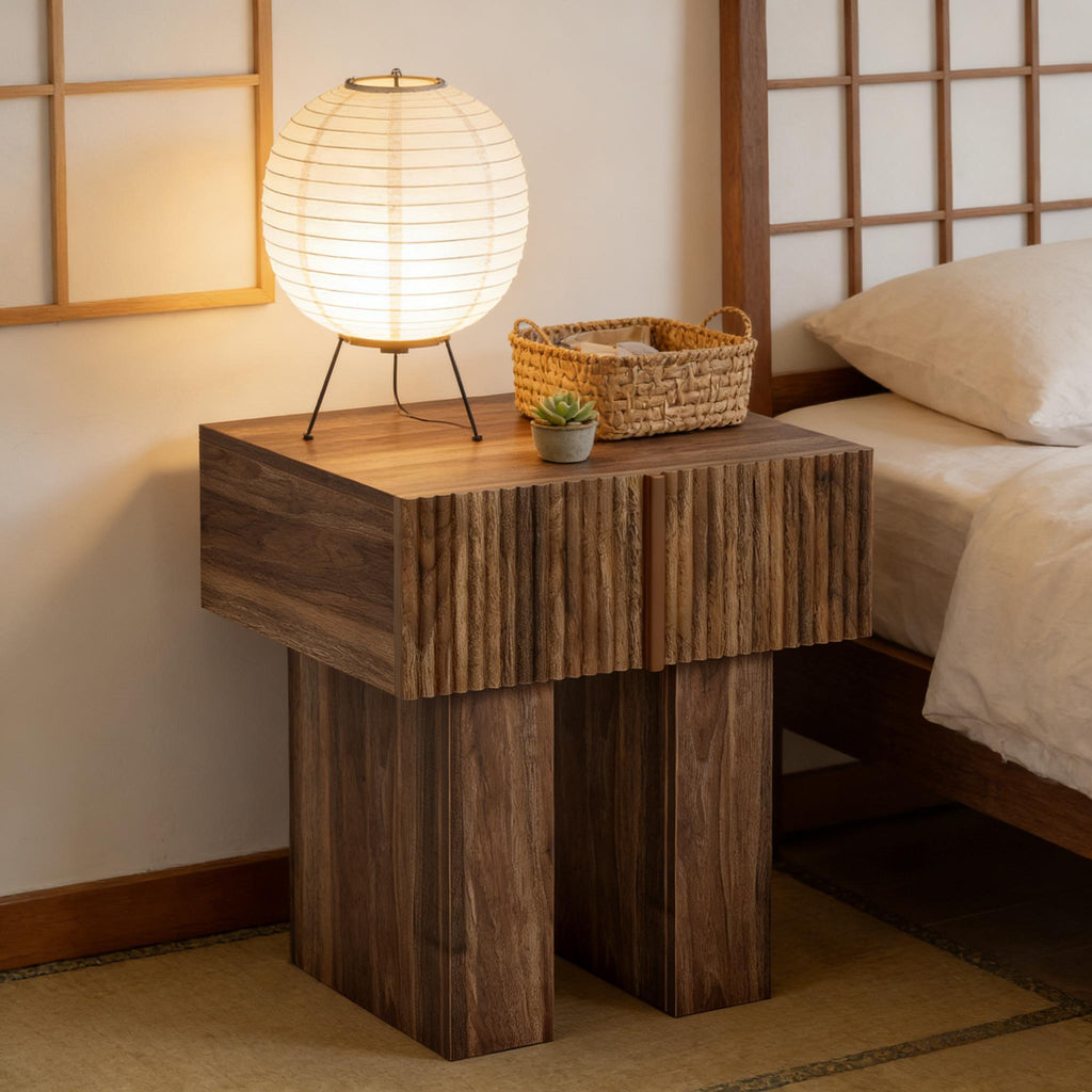 Bedside Table,Storage Nightstand